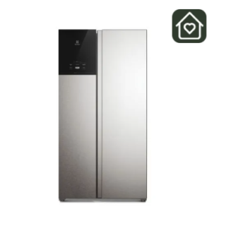 Refrigerador Electrolux 624L No Frost Side by Side Inverter Efficient AutoSense ES60S Inox
