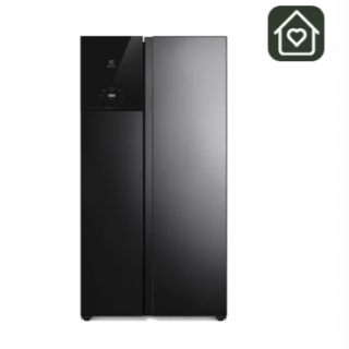 Refrigerador Electrolux 530L No Frost Side by Side Inverter AutoSense ES50B Negro