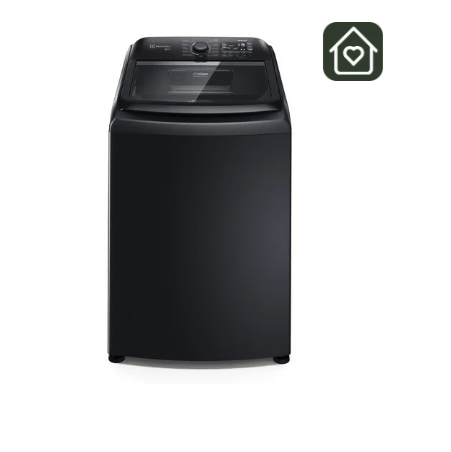 Lavadora Automática Electrolux 21kg Carga Superior Expert Triple Filtrado y Power Jets LEB21 Negra