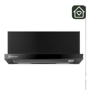 Campana de Cocina Extractora Electrolux Retráctil 60cm Efficient Luz LED DE6RI Negra