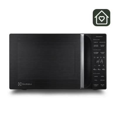Microondas Electrolux 25 Litros Digital Descongelamiento Asistido ME25N Negro