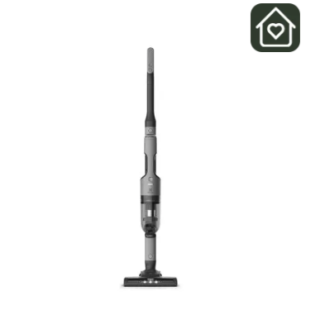 Aspiradora Vertical Inalámbrica Electrolux Ergorapido Ciclonica Efficient 2 en 1 ERG018 Gris